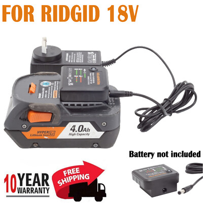 Portable Battery Fast Charger For Ridgid 18V 20V Li-Ion Battery Powered Replace