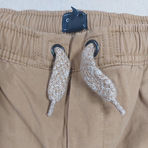 Gap Kids Khaki Joggers Boys Size XXL Tan Stretch Pockets Drawstring Waist - Picture 12 of 20