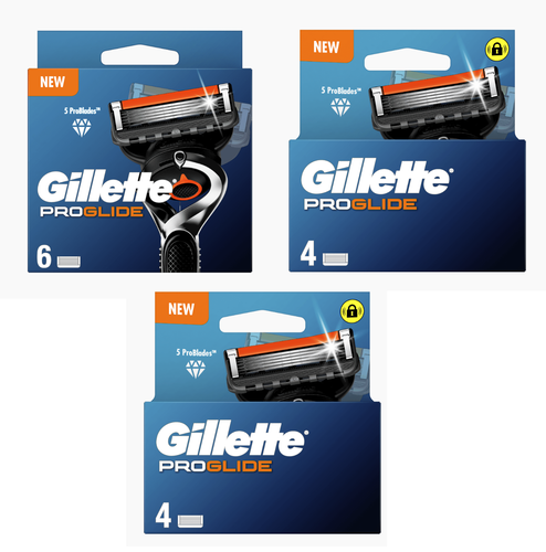 Pack 14 Lames GILLETTE "PROGLIDE" Recharge de Rasoir Fusion 5 Gilette Pro Glide - Bild 1 von 7