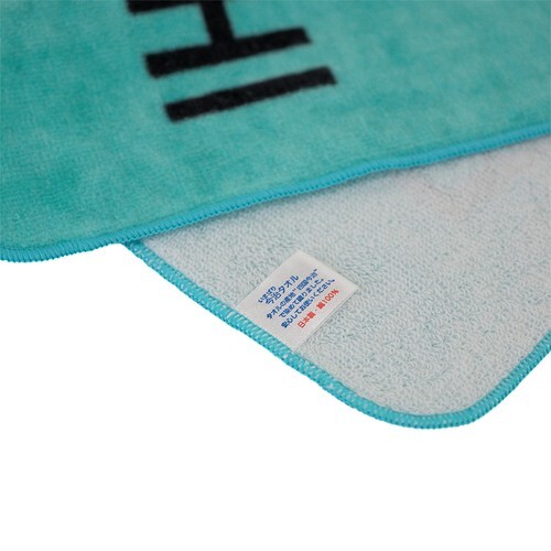 Bianchi Hand Towel W250×L250 100% Cotton Celeste Color Cycle Accessory - Picture 3 of 3