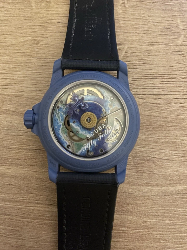 RELOJ X BLANCPAIN BIOCERAMIC X SCUBA FIFTY FATHOMS OCÉANO ATLÁNTICO - CORREA PERSONALIZADA Foto 3 de 4