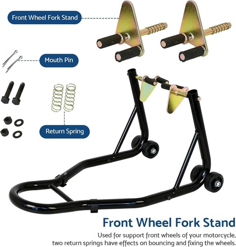 Motorcycle Stand Lift U+L 500KG Heavy Duty Front Rear Motorbike Paddock Carrier - Picture 5 of 8
