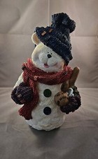 Snowman Sports Christmas Decoration 10.5 in Tall