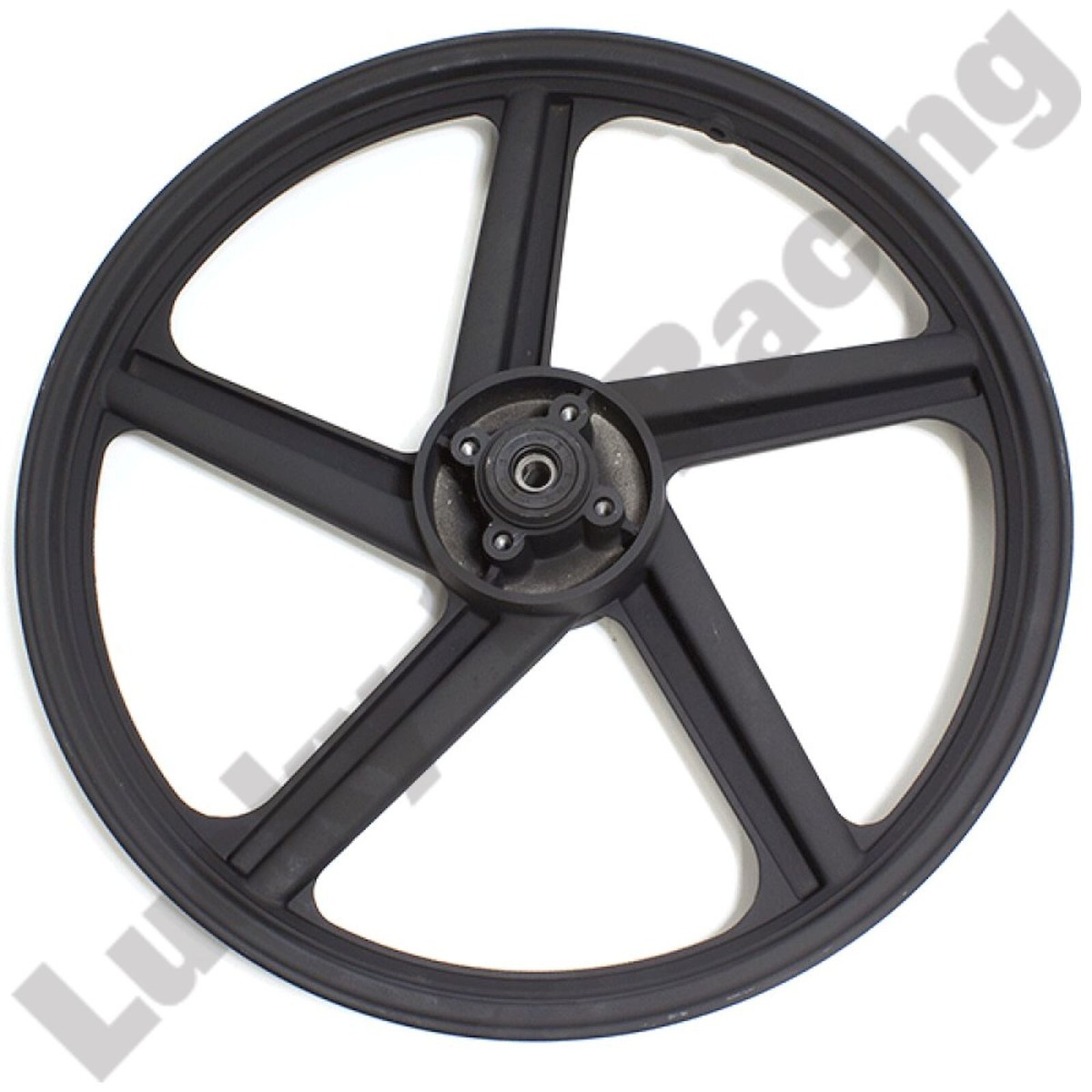 Front wheel black 5 spoke Lexmoto Arrow 125 08-16 Huoniao HN