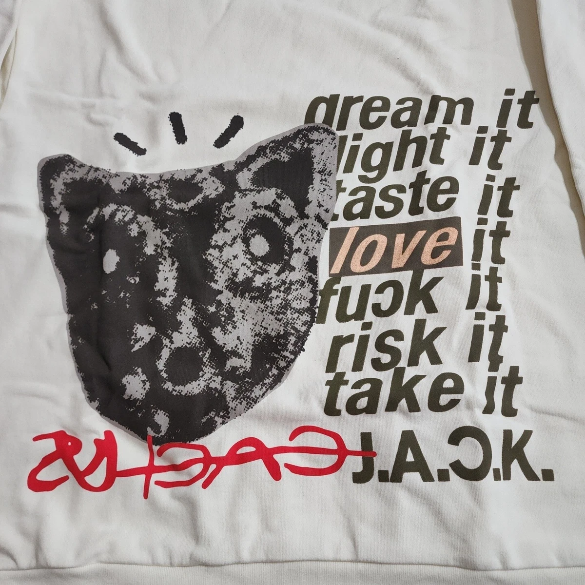 Travis Scott DLTLFRT Crewneck- SIZE L