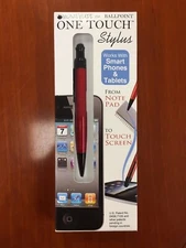 MonteVerde One Touch Ballpoint Pen & Stylus - Red
