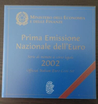 COFFRET EUROS BU ITALIE 2002 PRIMA EMISSIONE NAZIONALE DELL'EURO - Photo 1/4
