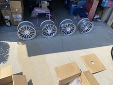 Victor Equipment Sascha Silver 4 21x11 5x130 Wheels Set