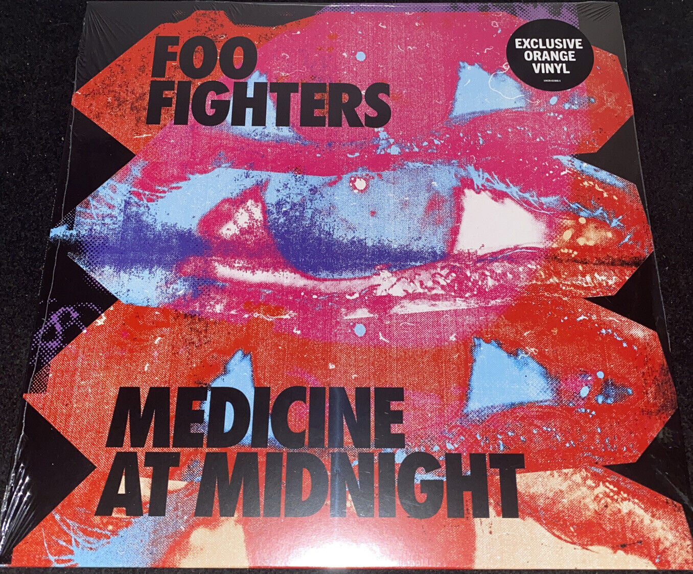 FOO FIGHTERS MEDICINE AT MIDNIGHT ORANGE VINYL LP IMPORT LIMITED  SEALED MINT