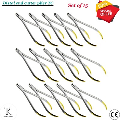 Kieferorthopädische Zange Distales Ende mit Cut & Hold Wolframcarbidspitze Neu