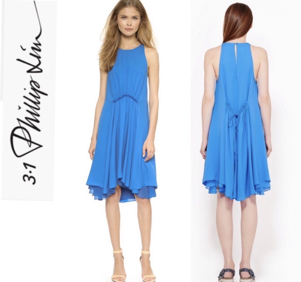 3.1 phillip lim blue dress 3.1 Phillip Lim main image 1