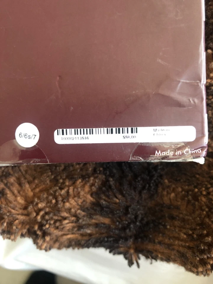 Henri Bendel Nueva York Marrón Funda Teléfono Soporte iPhone 6/7 y 6s Elegante Teléfono Celular Foto 3 de 4