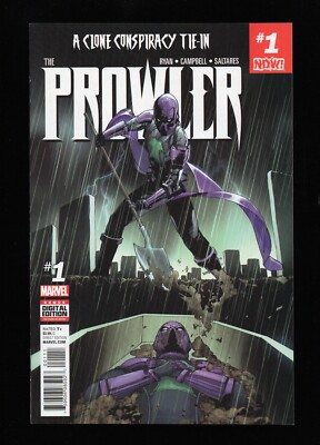Prowler #1 (2016) Marvel Comics Spider-Man Clone Conspiracy  