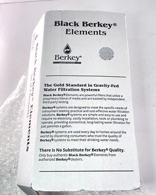Authenitic Berkey BB9-2 Water Filters Replacement Purification Elements - 2-Pack