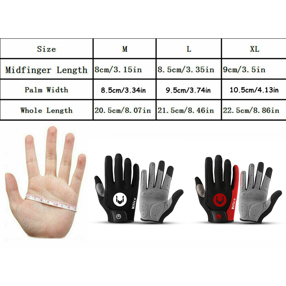Bike Gel Pad Anti-slip Gloves Breathable Gloves for Cycling Sports MTB XC Gravel