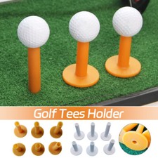 6X Rubber Driving Practice Golf Tees Rubber Holder Driving Range Home Training