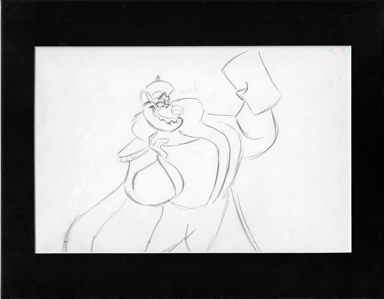 Gran Ratón Detective Ratigan Walt Disney Producción Animación Dibujo 1986 91