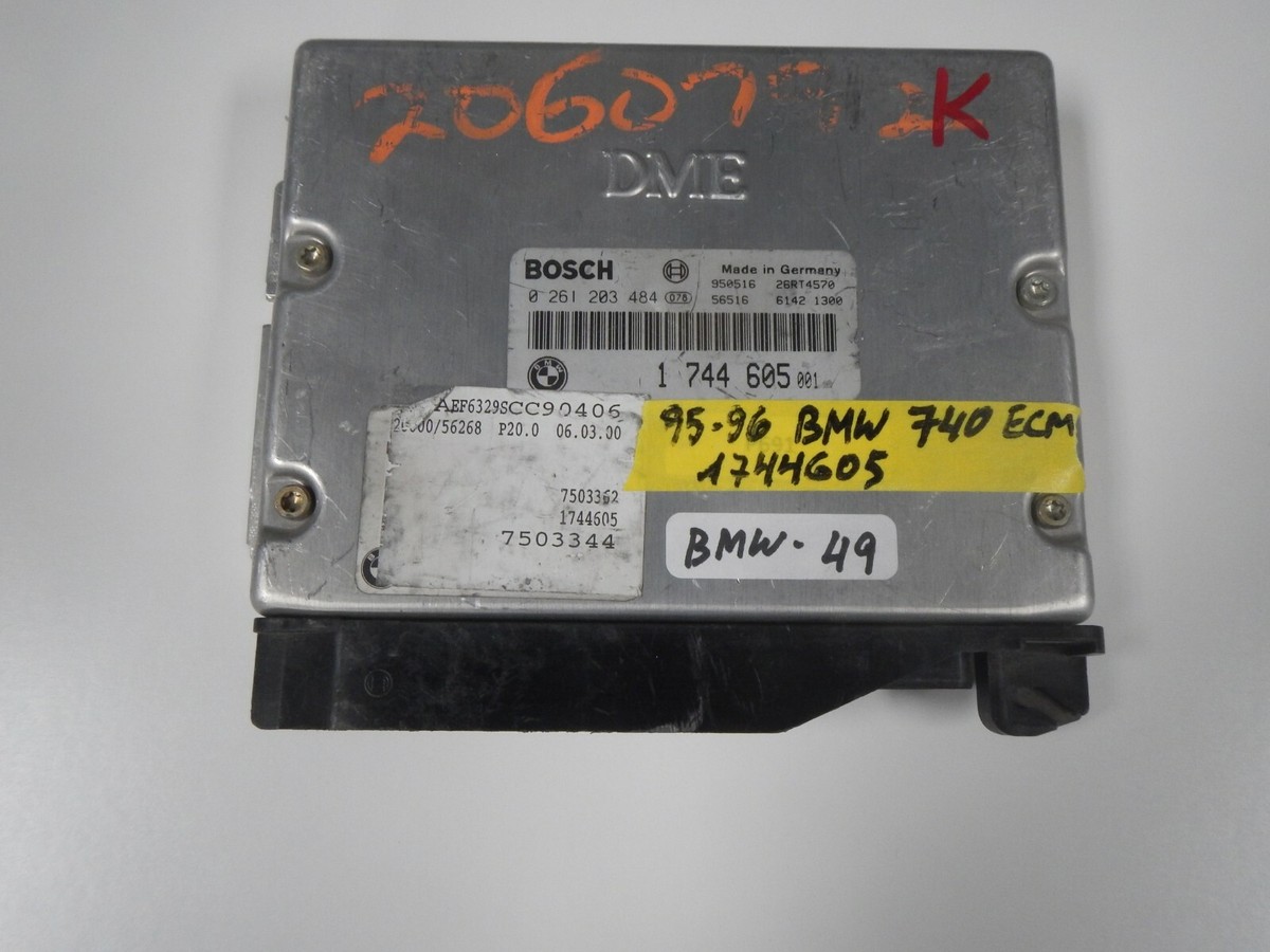 95-96-97 BMW 740 TCM / ECM # 1744605 ( PLEASE MATCH # (BMW-49) | eBay