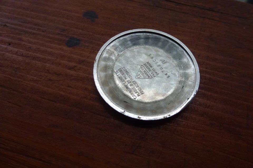 Montre vintage Omega Genève Automatique calibre 562, fonctionne, 34 mm . - Photo 3/4