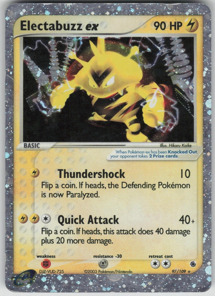 Electabuzz Ex for sale | eBay