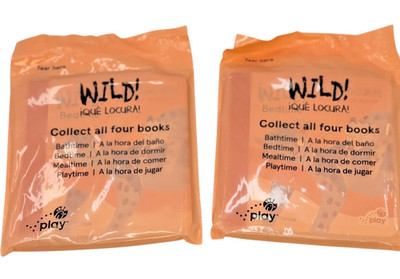 2 Sealed Chick-fil-A WILD Que Locura Kids mini Board Books