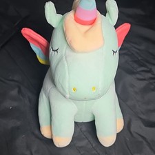 Multicolor Pastel Rainbow Unicorn Plush Stuffed Animal Toy Small 8 Inch 6-14 in