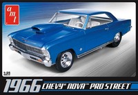 1966 Chevy Nova Pro Street 1:25 Amt Model Kit Bausatz AMT636