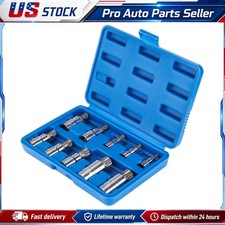 Spline Bit Socket Triple Square For Audi Porsche Repair European Car Tools Set