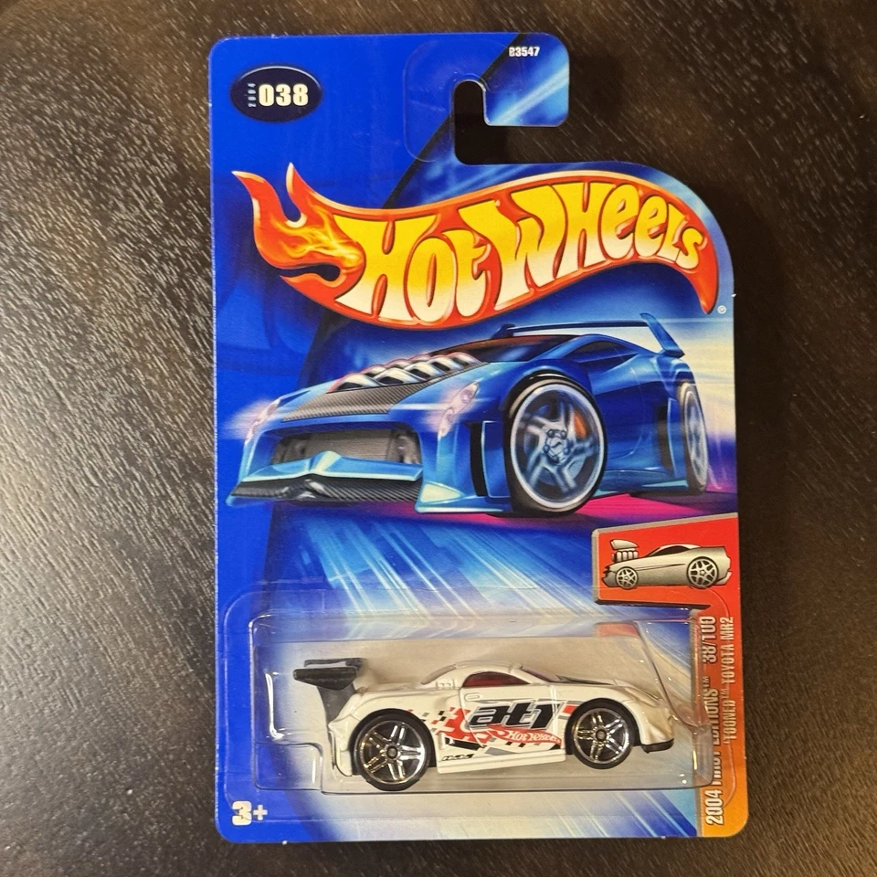 Toyota MR2 #038 HW 04 Primeras Ediciones 38/100 Blanco Hot Wheels Tooned Foto 2 de 4
