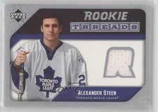 2005-06 Upper Deck Rookie Threads Alexander Steen #RT-ST 8tn