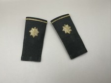 Vintage ARMY UNIFORM EPAULETS SHOULDER BOARD O-4 MAJOR GOLD LEAF