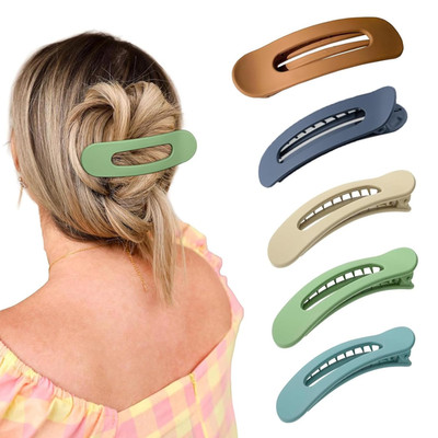 5 Stück Flat Claw Clip Für Damen, Hair Clips Für Women, Französisch Haarspangen