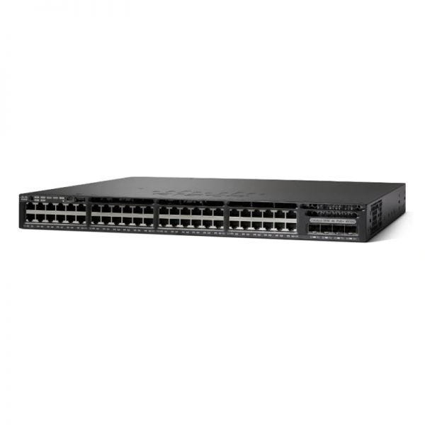 Cisco Catalyst WS-C3650-48PS-S 48-Port GbE PoE 4*SFP Network Switch