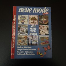 neue mode Sonderheft – Viele Kreuzstich-Motive – Stickereien & Mustertücher