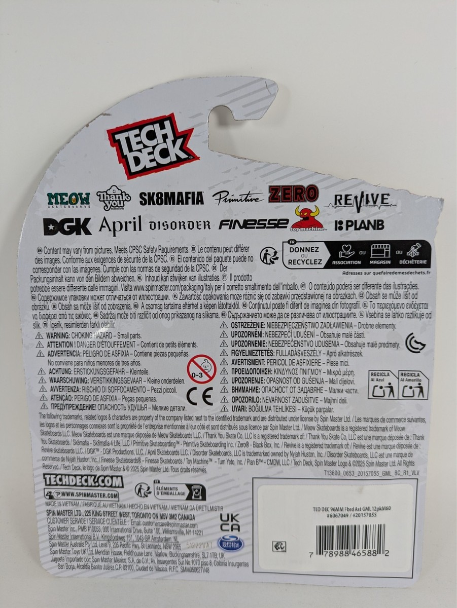 Tech Deck Thrashed Series Thank You Skateboards Daewon Song