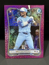 Carter Jensen 2026 Bowman Fuchsia  /299 #135 RC Mojo SP Kansas City Royals #66