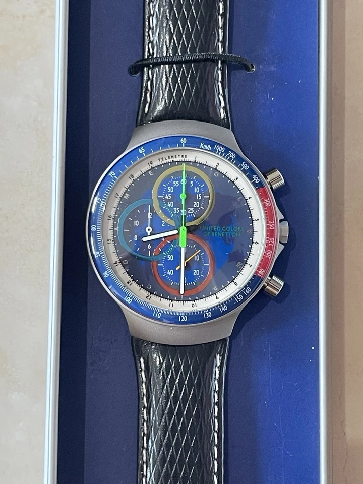 Bulova United Colors Of Benetton Titanium Chronograph  (Limited Edition) — 第 2/4 张图片