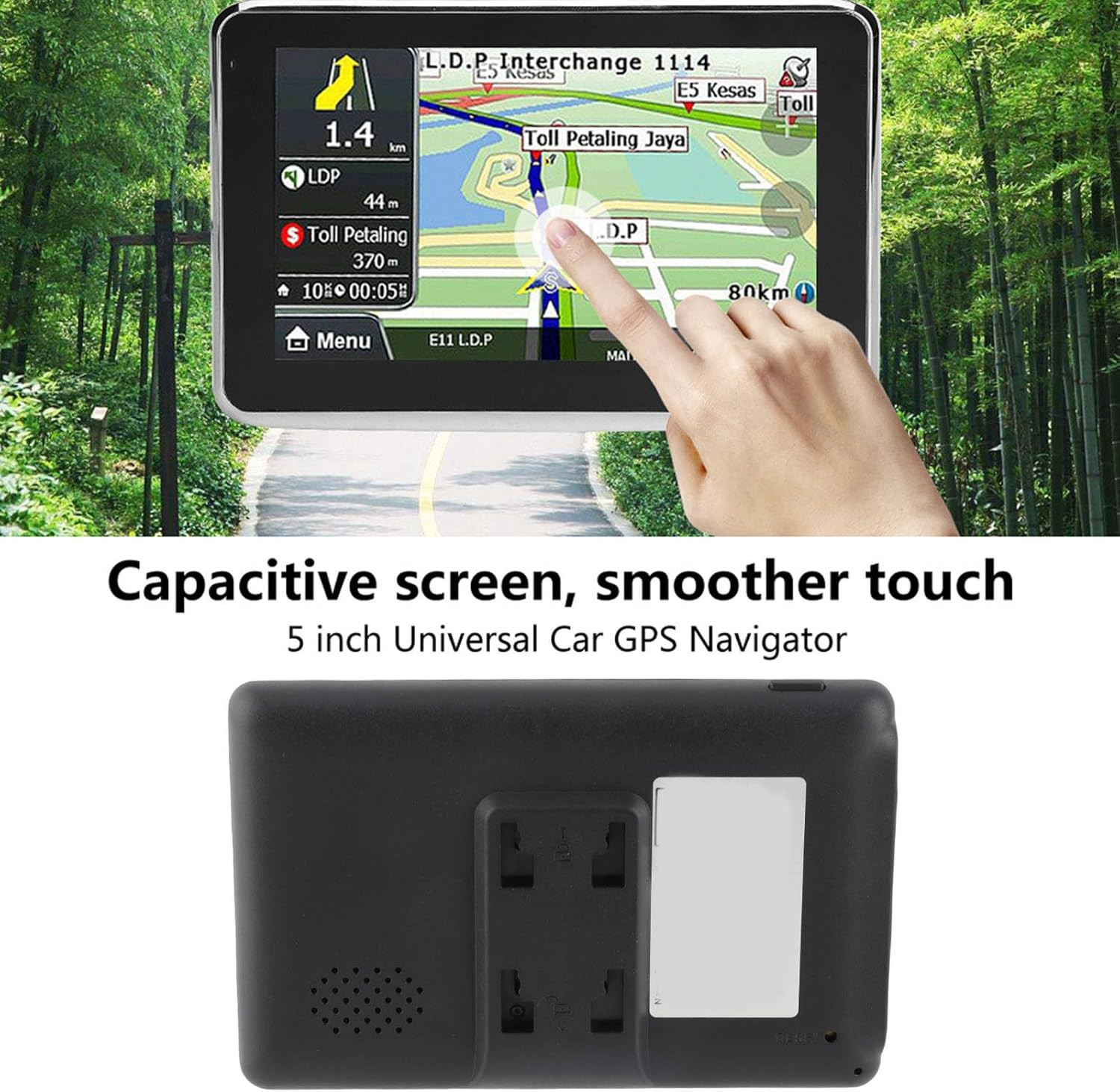 GPS Auto 5" Touchscreen Professionale | 256MB RAM 8GB | Mappe Offline - 3