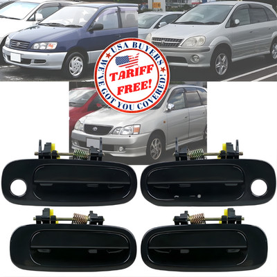 Outside Door Handle Black For Toyota Ipsum Gaia SXM10 SXM15 Nadia SXN10 ACN10 96