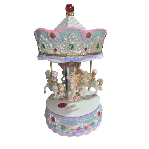 Avon Beary Go Around Carousel 2002 - Picture 1 of 6