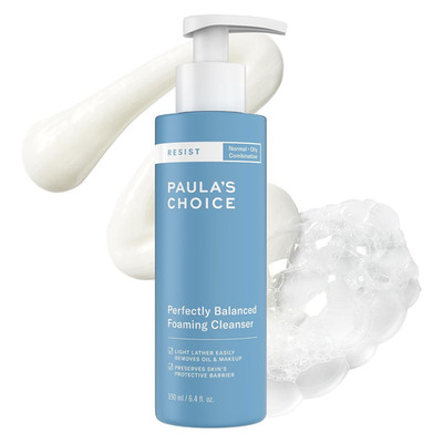 RESIST Perfectly Balanced Foaming Facial Cleanser, Face Cleanser with Hyaluronic