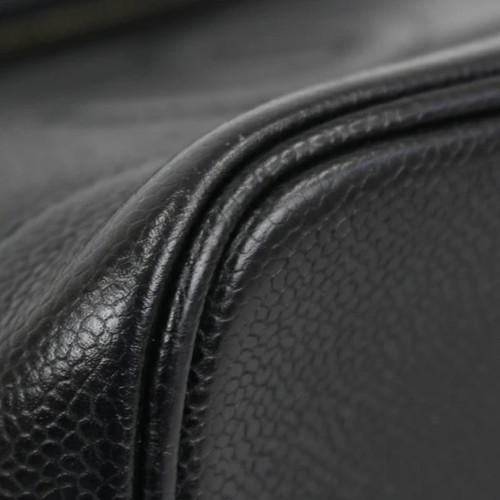 CHANEL Vanity Bag Cuir Noir A01998 Noir Noir - Photo 5/7