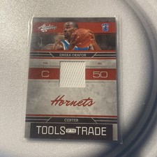 Emeka Okafor 2009-10 Absolute Mem Tools of the Trade Mats Red 228/249 Card# 10