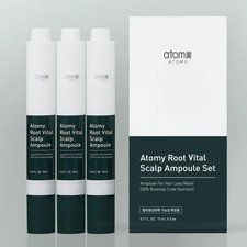 Atomy Root Vital Scalp Ampoule 15ml x 3ea Anti Hair Loss Caffeine Treatment