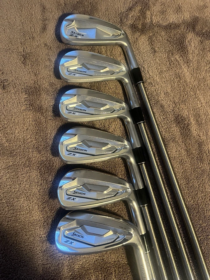 Srixon ZX4 / ZX5 MKII Combo Set (6-AW) w/ Steelfiber Reg Flex Shafts - Image 2 of 4