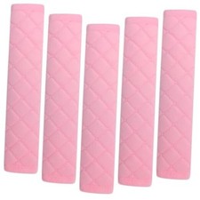 Car Seat Belt Cover Pad, 5 Pack, Seatbelt Covers for Car Accessories, Soft Pink