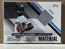 2024 Topps Series 1 - Major League Material Sandy Alcantara #MLM-SA (MEM)