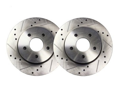 Front Brake Rotor Set fits Acura RLX 2014-2020 Sport Hybrid SH-AWD 55HMCW