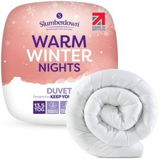 Slumberdown Warm Winter Nights Double Duvet 13.5 Tog Thick & Cosy Quilt for Cold
