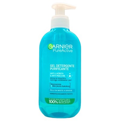 Garnier Pure Active Reinigendes Reinigungsgel für 200 ml (1er Pack), bianco 